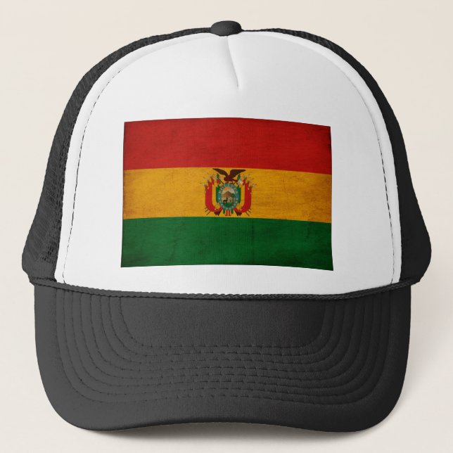 Casquette Drapeau de la Bolivie (Devant)