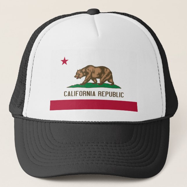 Casquette Drapeau de la Californie (Devant)