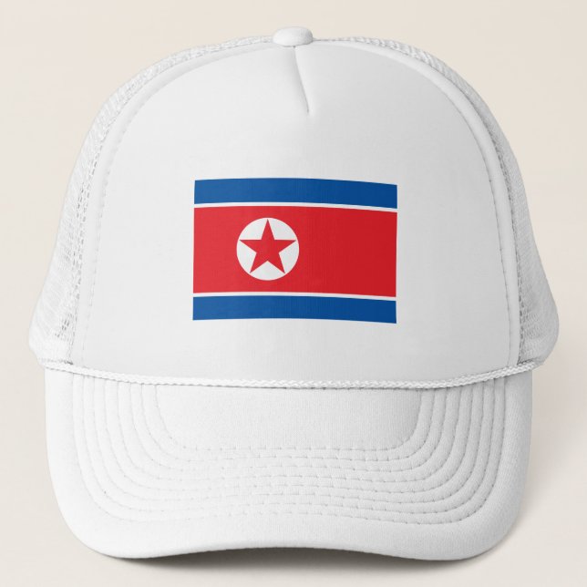 Casquette Drapeau de la Corée du Nord (Devant)