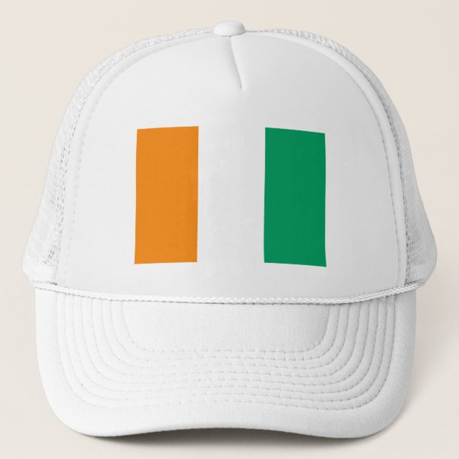 Casquette Drapeau de la Côte d'Ivoire (Devant)