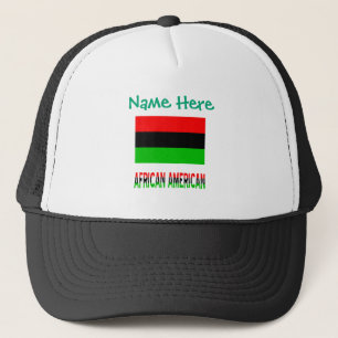 Casquette Drapeau de la diaspora afro-américaine personnalis