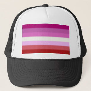 Casquette Drapeau de la Fierté lesbienne tombée