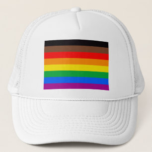 Casquette Drapeau de la fierté LGBTQ (8 bandes)