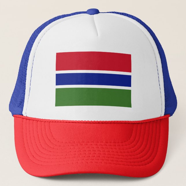 Casquette Drapeau de la Gambie (Devant)