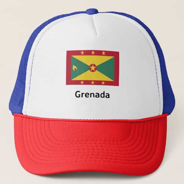 Casquette Drapeau de la Grenade (Devant)