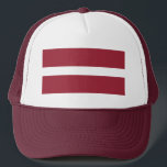 Casquette Drapeau de la Lettonie<br><div class="desc">Drapeau patriotique de la Lettonie.</div>