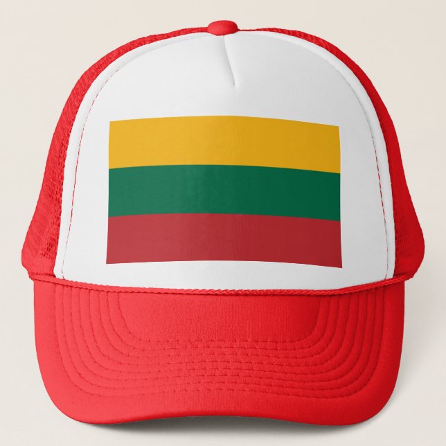 Casquette Drapeau de la Lituanie (Devant)