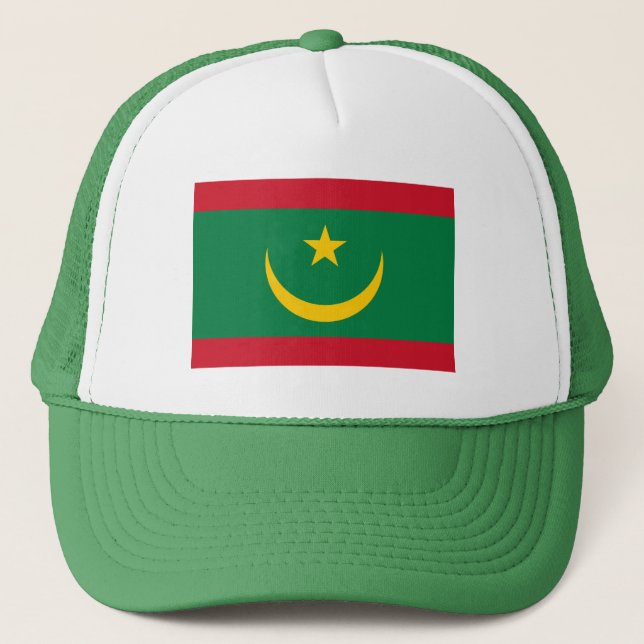 Casquette Drapeau de la Mauritanie (Devant)