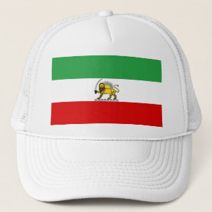 Casquette Drapeau de la monarchie constitutionnelle iranienn