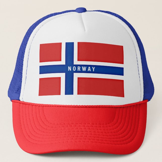 Casquette Drapeau de la Norvège (Devant)