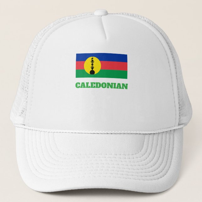 Casquette drapeau de la nouvelle-calédonie (Devant)