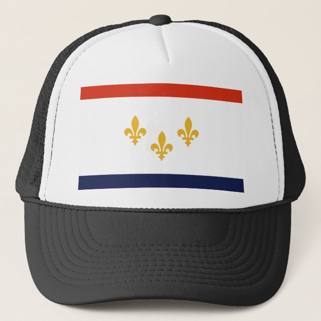 Casquette drapeau de la Nouvelle-Orléans (Devant)