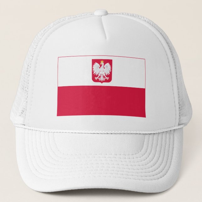 Casquette Drapeau de la Pologne (Devant)