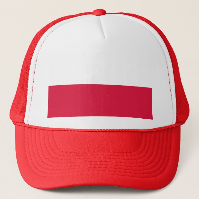 Casquette Drapeau de la Pologne (Devant)