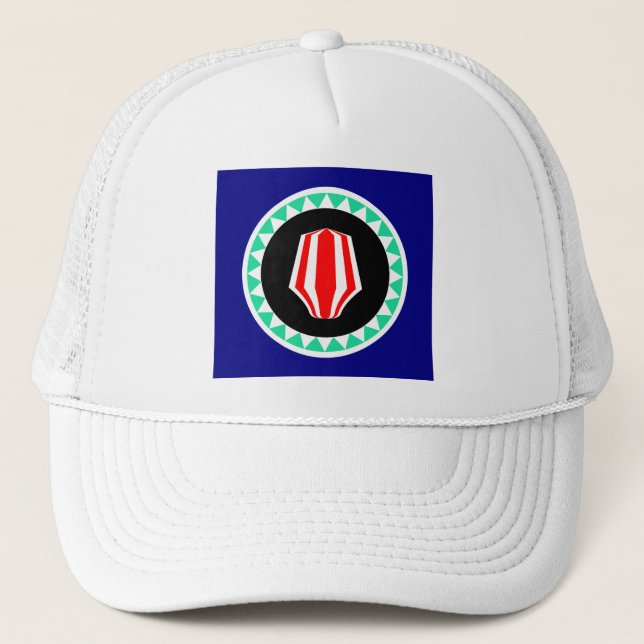 Casquette Drapeau de la région autonome de Bougainville (Devant)