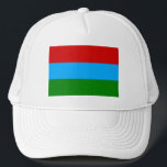 Casquette Drapeau de la République de Carélie<br><div class="desc">Drapeau patriotique de la République de Carélie</div>