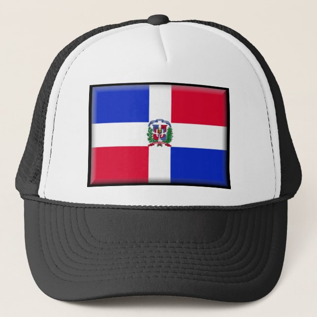 Casquette Drapeau de la République Dominicaine (Devant)