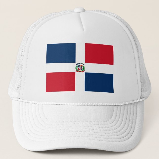 Casquette Drapeau de la République Dominicaine (Devant)