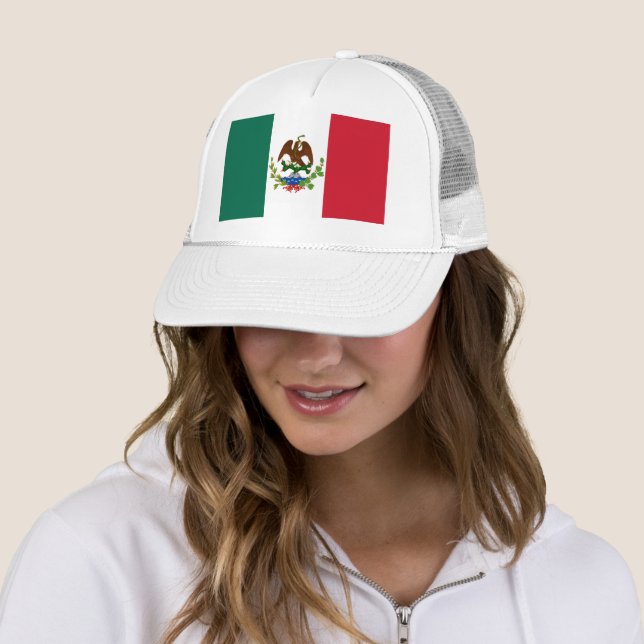 Casquette Drapeau de la République mexicaine : 1824-1835, Pè (En situation)