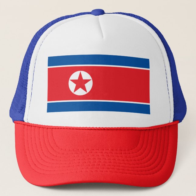 Casquette Drapeau de la république populaire démocratique de (Devant)