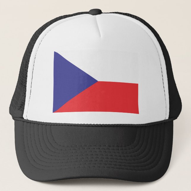 Casquette Drapeau de la République tchèque (Devant)
