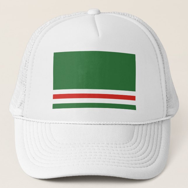 Casquette Drapeau de la République tchétchène d'Ichkérie (Devant)
