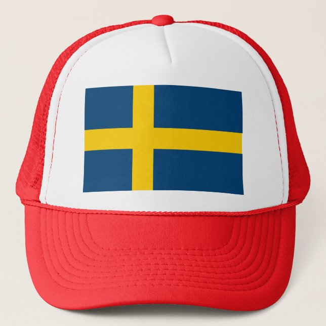 Casquette Drapeau de la Suède (Devant)
