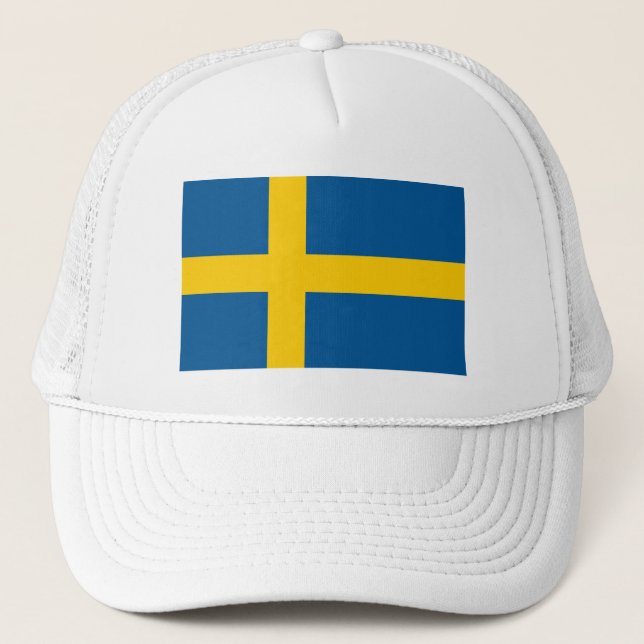 Casquette Drapeau de la Suède (Devant)