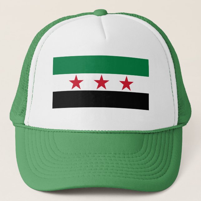 Casquette Drapeau de la Syrie (Devant)