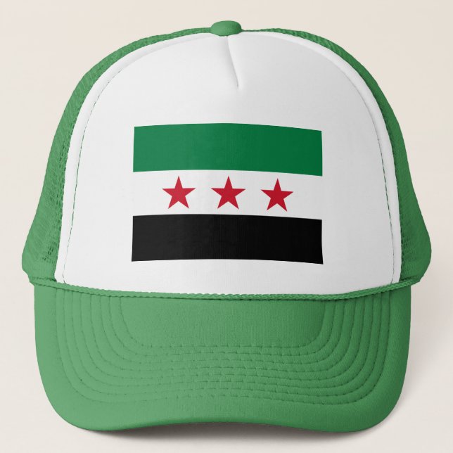 Casquette Drapeau de la Syrie (Devant)