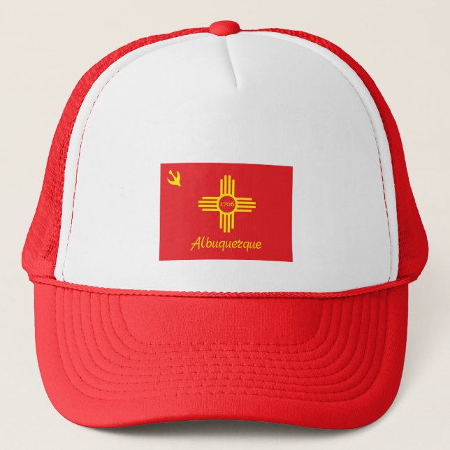 Casquette Drapeau de la ville d'Albuquerque (Devant)