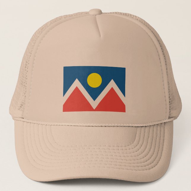 Casquette Drapeau de la ville de Denver (Devant)