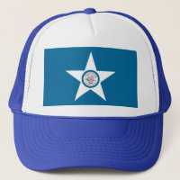 Drapeau de la ville de Houston, Texas Trucker Hat