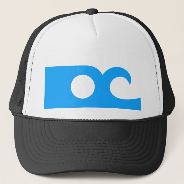 Casquette drapeau de la ville océanique amérique américaine  (Devant)