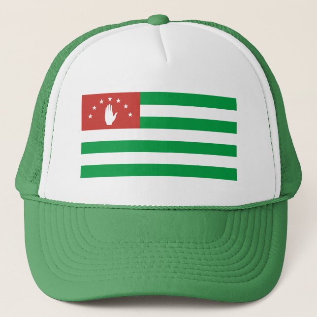 Casquette Drapeau de l'Abkhazie patriotique (Devant)