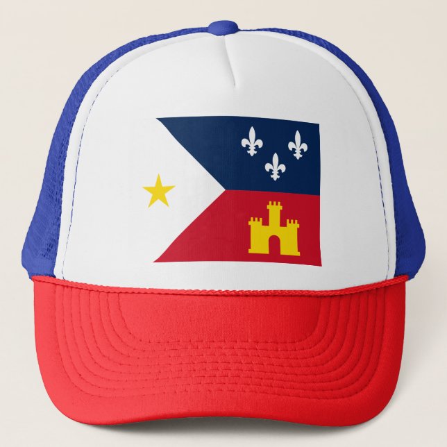 Casquette Drapeau de l'Acadiana (Devant)