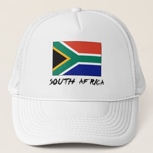 Casquette Drapeau de l'Afrique du Sud (Devant)