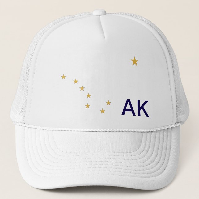 Casquette Drapeau de l'Alaska (Devant)