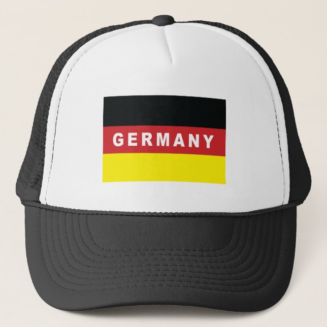 Casquette Drapeau de l'Allemagne (Devant)