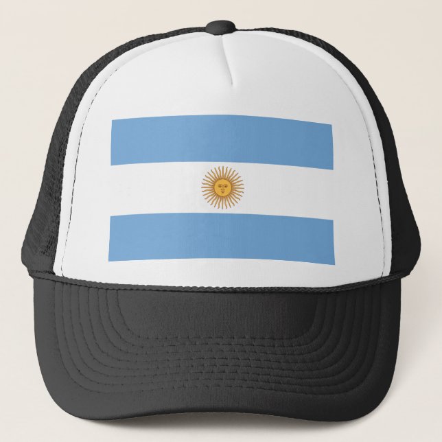 Casquette Drapeau de l'Argentine (Devant)