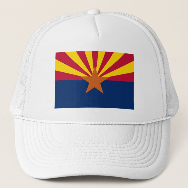 Casquette Drapeau de l'Arizona : Étoile de fondation Soleil, (Devant)