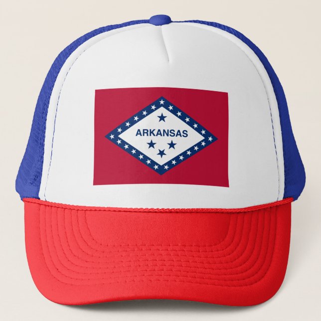 Casquette Drapeau de l'Arkansas (Devant)