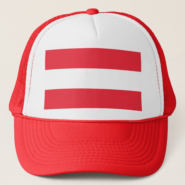 Casquette Drapeau de l'Autriche (Devant)