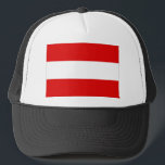 Casquette Drapeau de l'Autriche<br><div class="desc">drapeau australien,  autriche,  Vienne,  rustique,  vintage,  Cathédrale Saint-Etienne,  Francfort,  Hambourg,  chutes du Rhin,  La Hofburg,  parc national,  drapeau,  Europe centrale,  Palais du Belvédère,  voyage,  aventure,  culture,  chat,  animal,  anime,  vintage,  explorer,  randonnée,  Terre Mère,  environnementaliste,  conservation,  faune, </div>