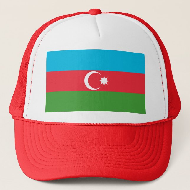 Casquette Drapeau de l'Azerbaïdjan (Devant)