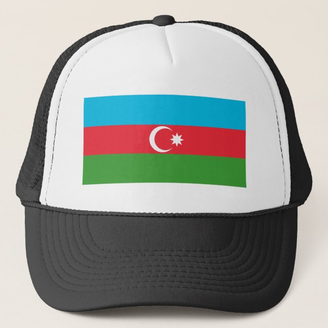 Casquette Drapeau de l'Azerbaïdjan (Devant)