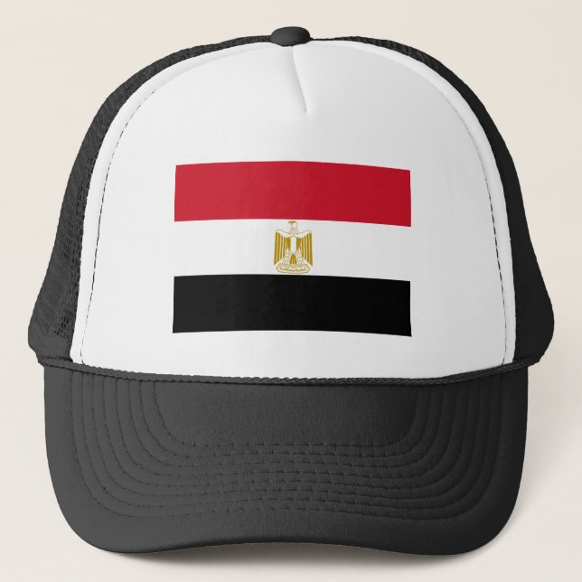 Casquette Drapeau de l'Égypte (Devant)
