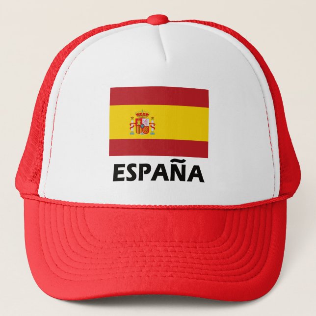Casquette Drapeau de l'Espagne (Devant)