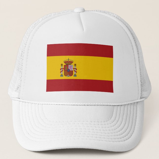 Casquette Drapeau de l'Espagne (Devant)