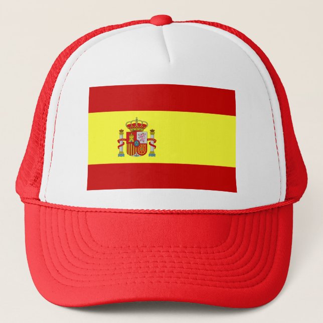 Casquette Drapeau de l'Espagne (Devant)